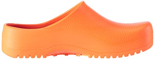 Image of Birkenstock Women's Super-Birki Clogs, Orange Neon Orange, 4.5 UK