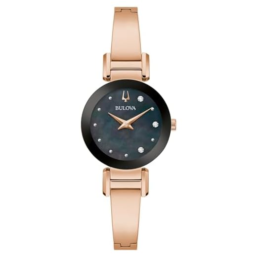 Bulova Marc Anthony Ladies Rose Gold Watch