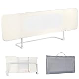 eSynic Universal Bed Rail for Toddlers 150x41CM 90° Foldable&Portable Child Bed Guard I/L/U-Shaped Anti-Fall Travel Bed Guard Bed Barrier for Toddler Bases Cot Up to King Size Bed