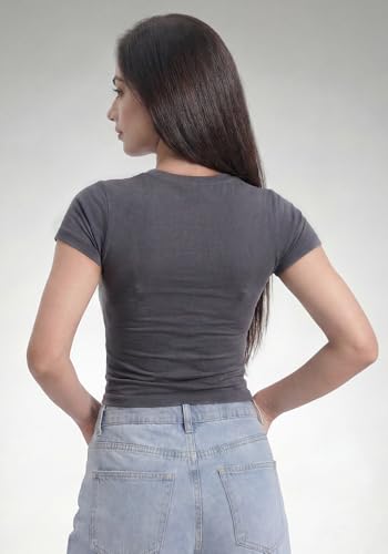 Image of Wear Your Opinion Women's Fitted Top Summer Printed Tshirt Cuddle Baby Tees Short Sleeve 220 GSM Soft Fabric