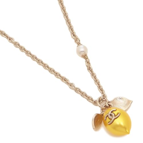 [シャネル] ネックレス ペンダント クルーズコレクション レモンモチーフ CCマーク ココマーク ゴールド CHANEL ABH000 B23039 U6254 [並行輸入品]