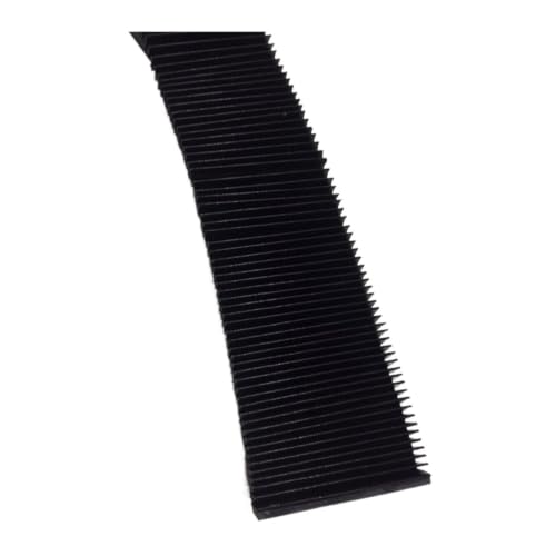 Fuelle protector tipo acordeón flexible de 60 cm para guías mecánicas 5