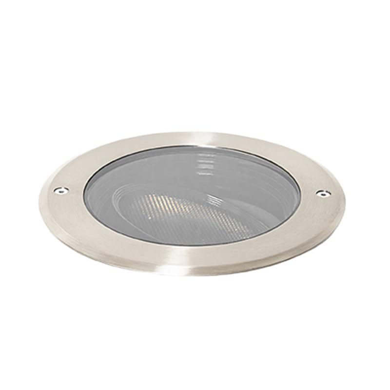 Spot de sol extérieur acier orientable étanche IP65 anti éblouissement Qazqa