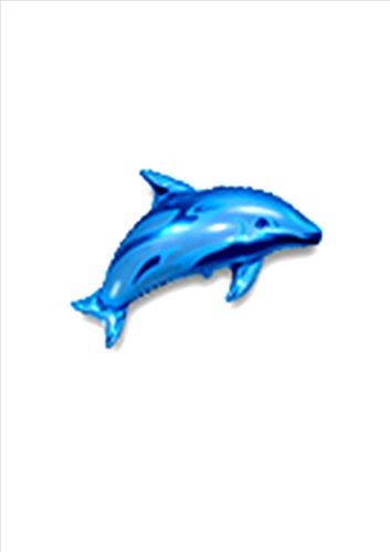 Delfino Blu 26 palloncino Foil - sotto le parti