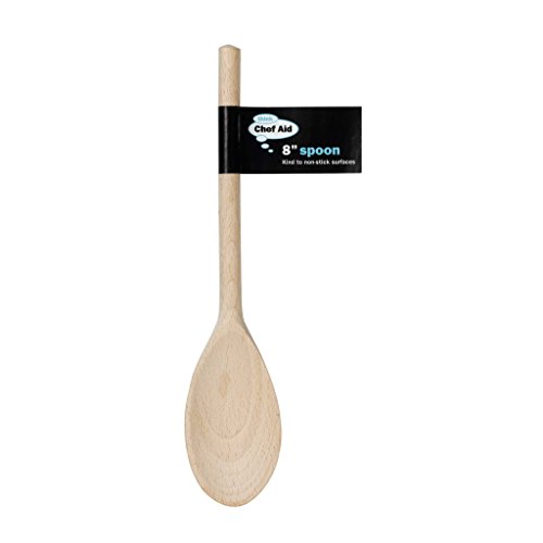20 cm cucchiaio di legno cerato