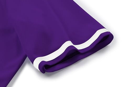 Babyhealthy Camiseta de Béisbol Blanca para Hombre, Jersey de Softbol, S-4XL miniatura 5