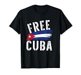 Free Cuba Shirt Cuba Flag Cuba Tshirts For Women Cuban Flag T-Shirt
