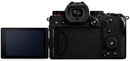 Panasonic LUMIX DC-S5 S5 Full Frame Mirrorless Camera body, 4K 60P Video Recording with Flip Screen and Wi-Fi, L-Mount, 20-60 mm Lens, 5-Axis Dual I.S, (Black)