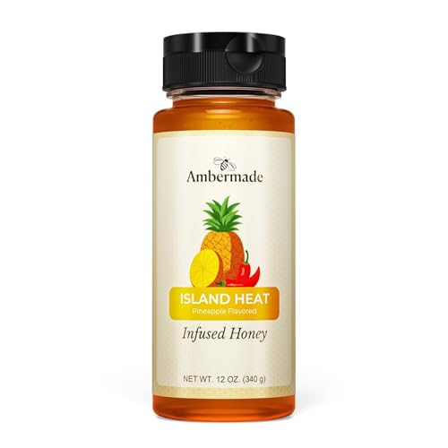 Ambermade Infused Honey - Island Heat 12 oz