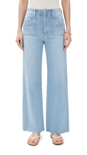 PAIGE Women's Anessa Wide Leg Jeans