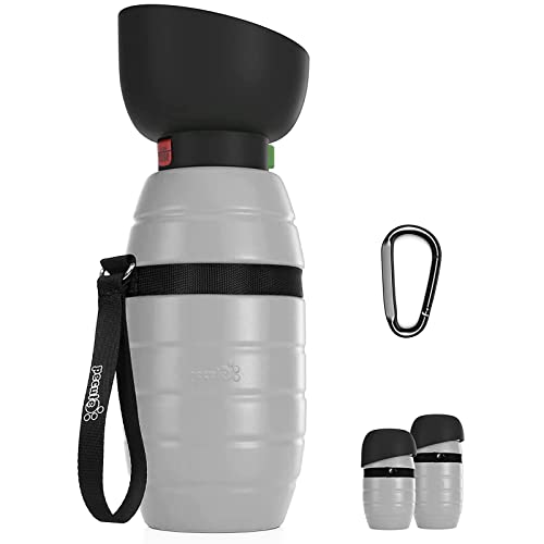 Pecute Dog Water Bottle 850ml, Portable Puppy Drinking Bottles Leak Proof Pet Travel Bottle