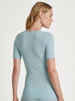 Pull fin col roulé laine et soie dentelle Silky Wool Glam Calida Pull fin col roulé laine et soie dentelle Silky Wool Glam Calida