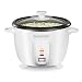 Proctor Silex 5-Cups uncooked resulting in 10-Cups Cooked Rice Cooker, White (37533NR)