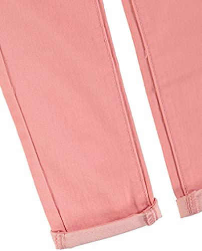 DKNY Girls 4-6X Girls Full Length Super Soft Stretch Denim Jeans (Peaches N Cream, 4)4