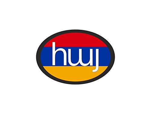 Autocollant Sticker Voiture Moto Vinyl Drapeau armenie armenie hum hayastan