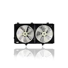 Dual Radiator and Condenser Fan Assembly - Pacific Best Inc. Compatible/Replacement for TO3117101 07-11 Toyota Camry USA 3.5L V6, 05-12 Avalon, 09-16 Venza-3.5L Without Tow Package