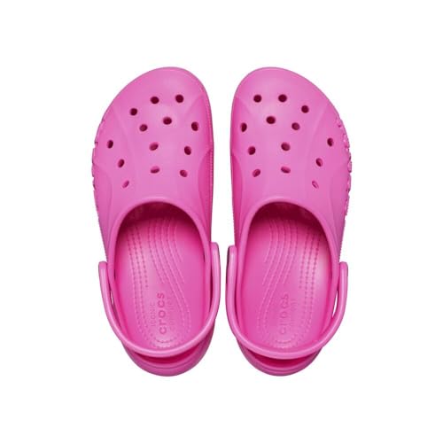 Sandália crocs baya plataform clog electric pink - 36