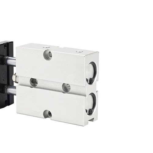 Vérin pneumatique TN 20x75 anti rotation haute stabilité guidée