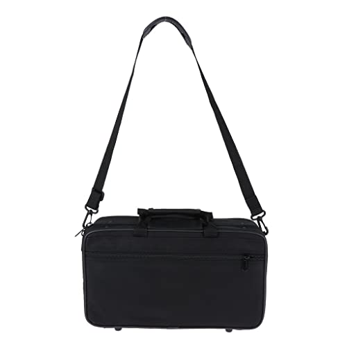 Estuche De Clarinete Acolchado De Espuma Resistente Al Agua Clarinetas Estuche Negro