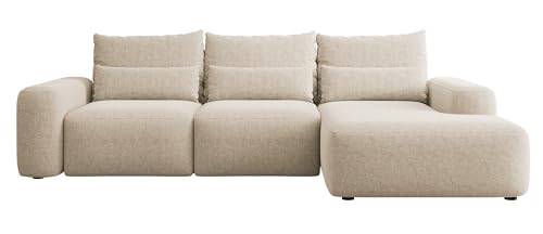 Selsey Sofa Ecksofa Eckcouch Schlafsofa Couch Mit Stauraum Schlaffunktion Pflegeleicht Mit Kissen Lendenkissen L Form Freistehend Rechts Chenille Beige Carnos Selsey Sofa Ecksofa Eckcouch Schlafsofa Couch Mit Stauraum Schlaffunktion Pflegeleicht Mit Kissen Lendenkissen L Form Freistehend Rechts Chenille Beige Carnos