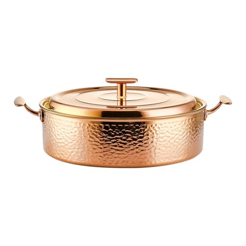 Fenteer Ensemble de Casseroles En Cuivre pour Une Cuisine Raffinée,