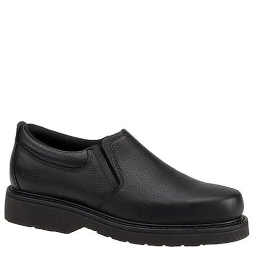 Work America Men's Work Slip-On, 11 2E US, Black
