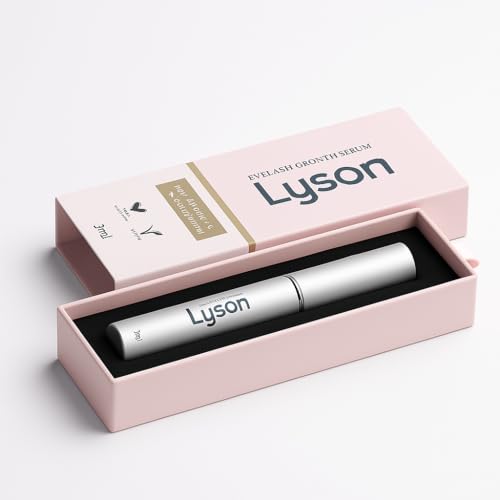 Lyson Sérum Pestañas y Cejas | Crecepestañas Fortalecedor | Más Longitud y Volumen | Fórmula Nutritiva que Hidrata y Protege de la Rotura | Aplicador Fino de Precisión | Uso Diario