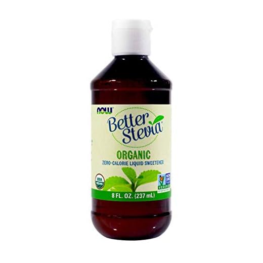 NOW FOODS ORGANIC BETTER STEVIA, 8 OUNCE, 2-PACK