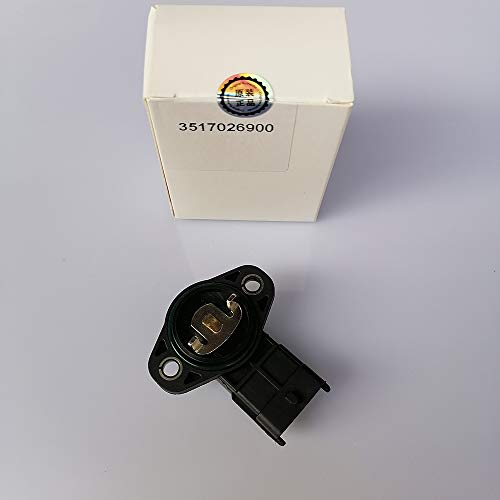 IDIYA New Auto Parts Car Throttle Position Sensor TPS OEM 3517026900 35170-26900 35170 26900 Compatible with Accent Getz Sonata Magentis Rio 2005-2010 (1 PACK)