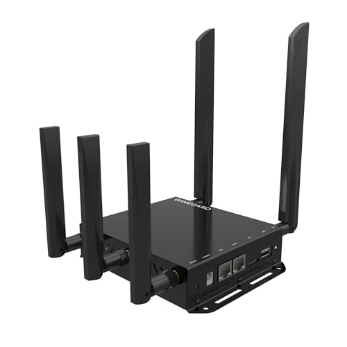 Image of Winegard Basestation BS-4G01 4G Indoor Router - Dual Band Wi-Fi 802.11ac 4G LTE Backup Ethernet Starlink Compatible - WiFi Router for RV Connectivity