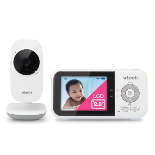 Video Baby Monitor with 19 Hours Battery Life, 305 m Range, Car