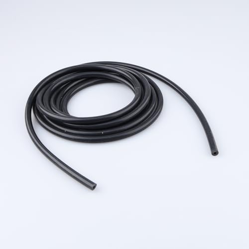 AC PERFORMANCE ID 1/8" (3mm) Silicone Vacuum Tubing Hose 10FT (3 Meter), 130 PSI Maximum Pressure Black