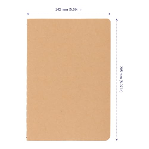 Carnets vierges A5 kraft SOUJAP pour ne plus perdre vos idées de notes - 2