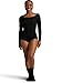 Capezio Women's Long Sleeve Leotard,Black,Medium