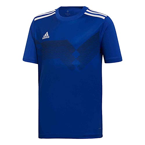adidas Campeon 19 Jersey- Boy's Soccer L Bold Blue/White