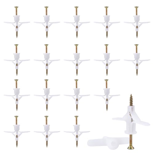 50 Sets Hohlraumdübel Butterfly, Spreizdübel Hohlwanddübel,...