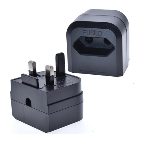 Adaptateur rasoir UE vers Royaume-Uni, charge brosse à dents en voyage à Londres
