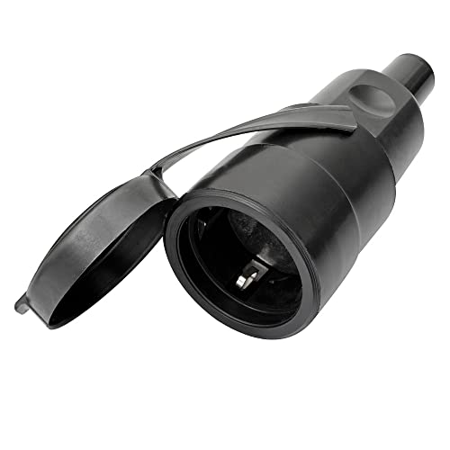 Coupleur en caoutchouc anti déconnexion IP44 pour chantier sec - 2