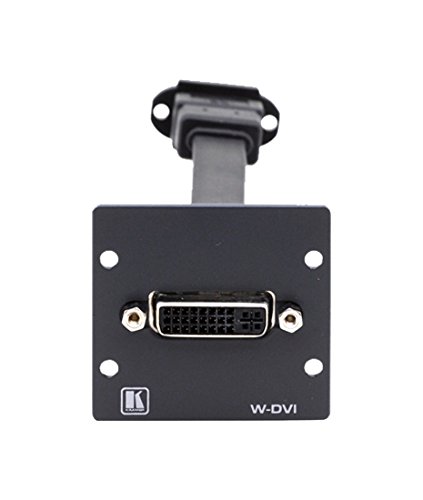 Kramer Electronics W-DVI DVI Wall Plate Insert, Dual Slot