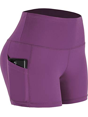 Image of CADMUS Women's 5 inch /2 inch High Waist Stretch Athletic Workout Shorts with Pocket