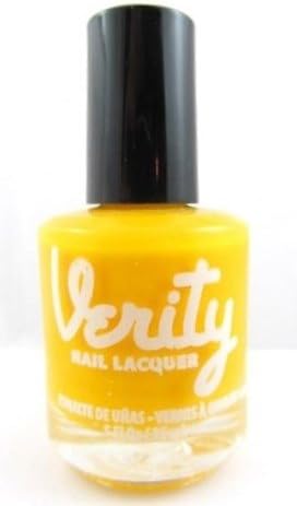 Verity Nail Lacquer, Sassy Yellow B21
