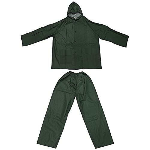 Traje de lluvia impermeable YUC05H con capucha completa y tira reflectante