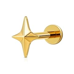 Four-pointed star - Gold