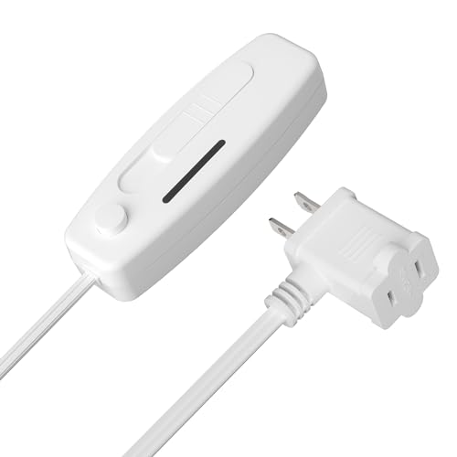LIDER Table Top Lamp Dimmer Switch, 200W Dimmable CFL/LED Lights, UL Listed
