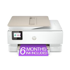 HP ENVY Inspire 7958e Wireless All-in-One Color Inkjet Printer, Print, scan, copy, Duplex printing best-for-home, 6 months of Instant Ink included (327A7A)