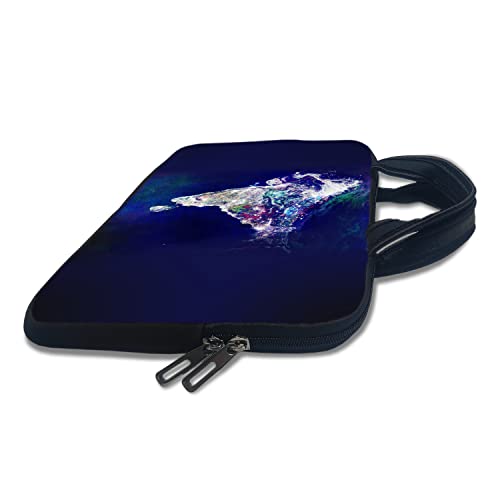 Image of TheSkinMantra Chain Laptop Sleeve Bag Compatible with Laptop /Macbooks /Chrombook /Notebook /Zbook (14.1 Inch (Handle), Beautiful India)