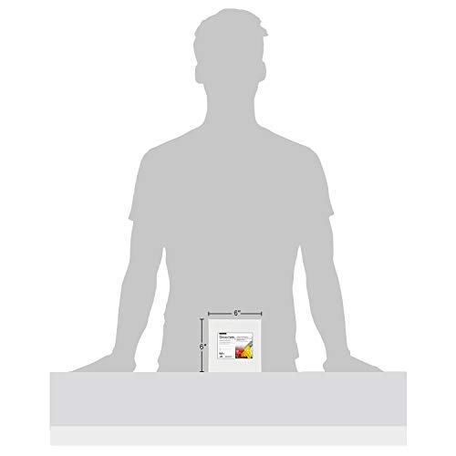 Phoenix Painting Canvas Panels 6X6 Inch, 12 Value Pack - 8 Oz Triple Primed 100% Cotton Acid Free Canvases For Painting, White Blank Flat Canvas Boards For Acrylic, Oil, Watercolor & Tempera Paints #TOP3