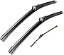 3 wipers Factory For 2007-2017 VW Volkswagen Tiguan Original Equipment Replacement Wiper Blade - 24'/21'/13' (Set of 3) Top Lock 19mm