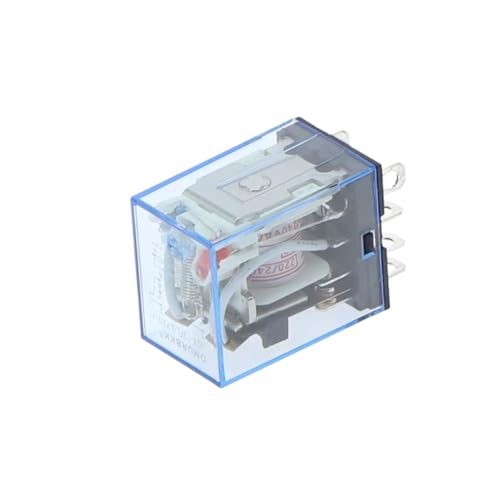 Relé electromagnético de alta sensibilidad con capacidad 10A y bobina de DC 24V