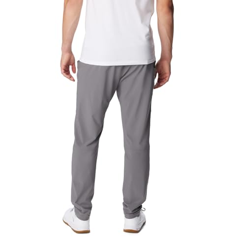 Image of Columbia Men Polyester Omni-Shade Polo Terminal Roamer Stretch Hiking & Trekking Pant